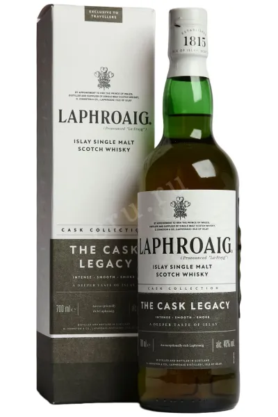 Виски Laphroaig The Cask Legacy in gift box  0.7 л