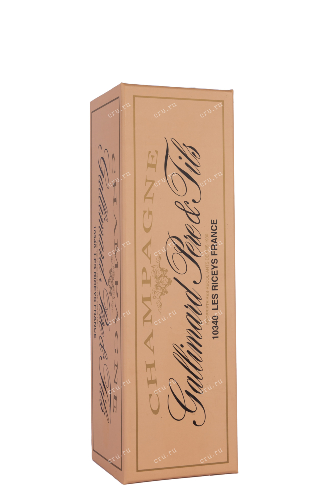Подарочная коробка Gallimard Cuvee Reserve Chardonnay 2019 0.75 л