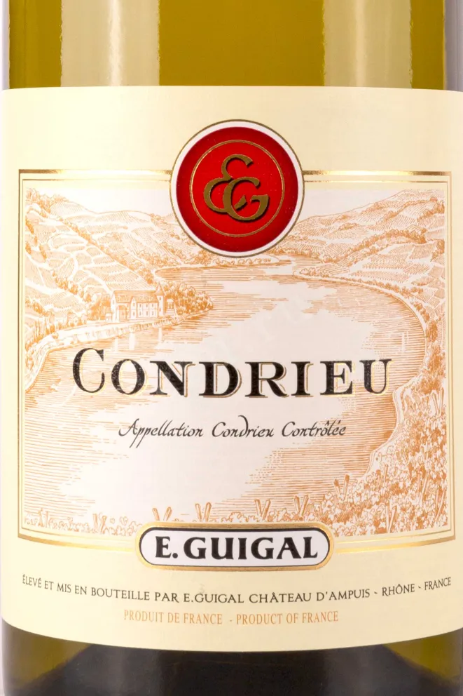 Этикетка E. Guigal Condrieu 2020 0.75 л