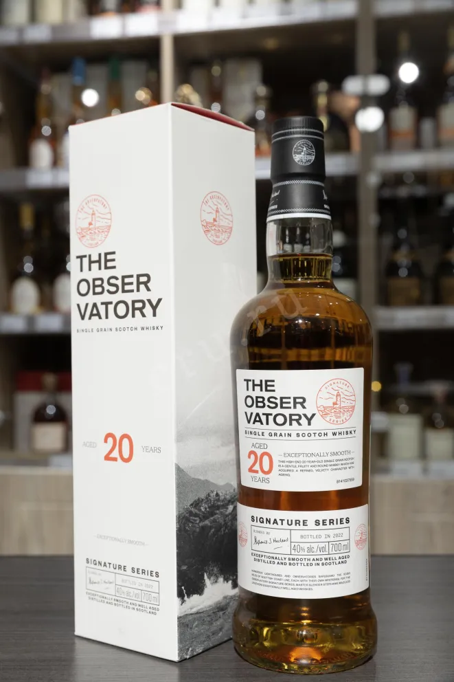 В магазине Крю Профи The Observatory 20 years old in gift box  0.7 л