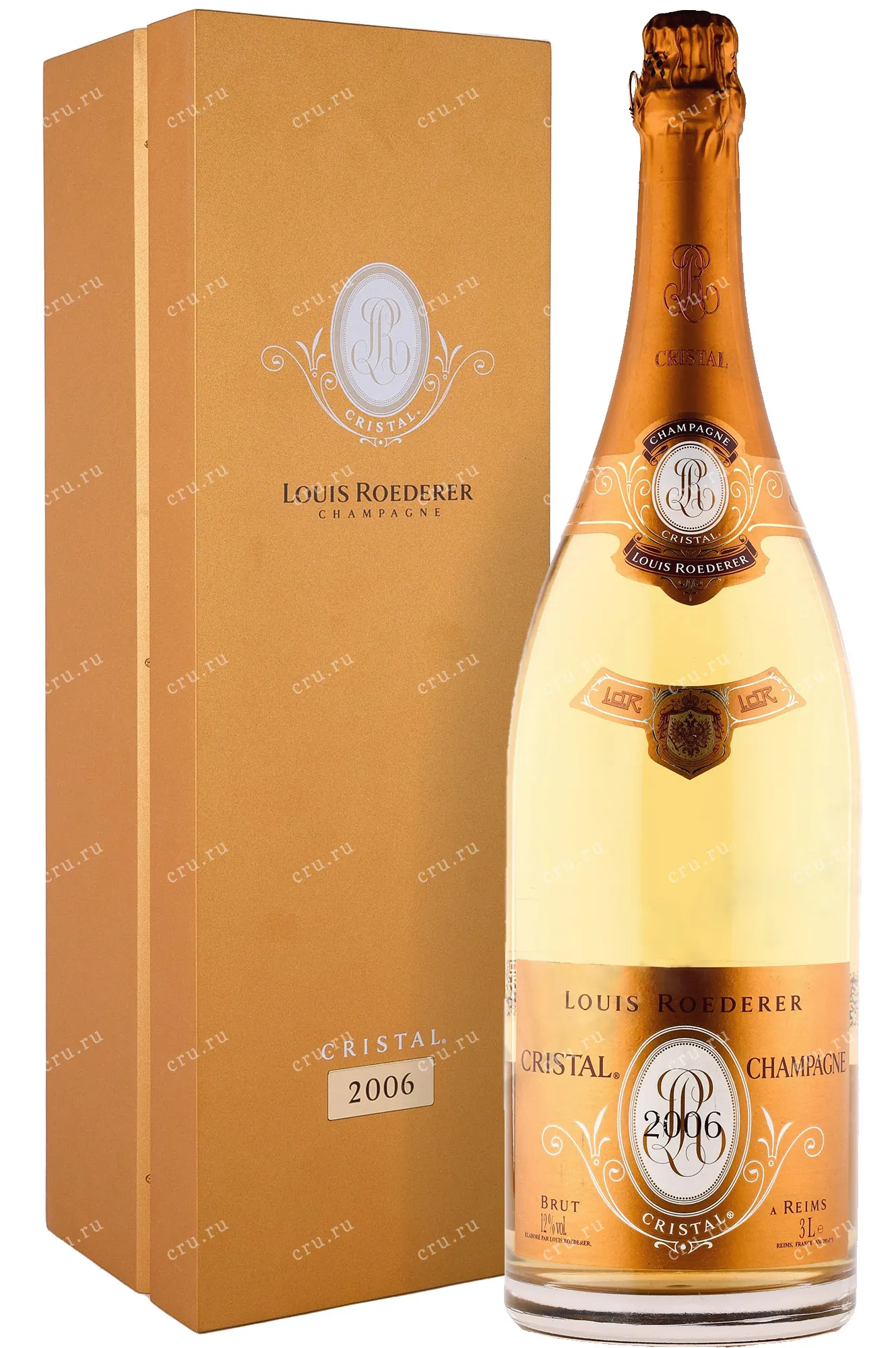 Фото — Шампанское Louis Roederer Cristal 2006 3 л