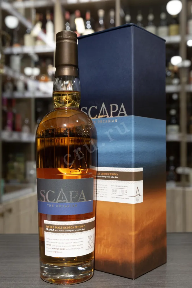 В магазине Крю Профи Scapa Glansa with gift box 0.7 л