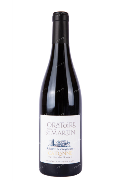 Вино Domaine Oratoire Saint Martin Reserve des Seigneurs Cairanne AOC red  0.75 л