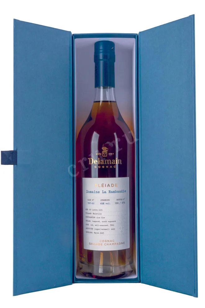 В подарочной коробке Delamain Pleiade Collection Revelation La Rambaudie in gift box 0.7 л