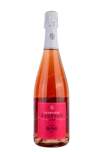 Шампанское Beurton Fils Follement Rosé Brut 2018 0.75 л