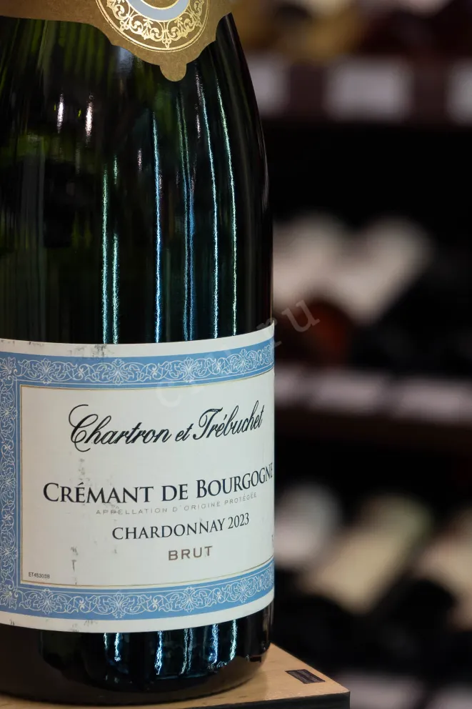 В магазине Крю Профи Chartron et Trebuchet Cremant de Bourgogne Chardonnay Brut in gift box 2023 0.75 л