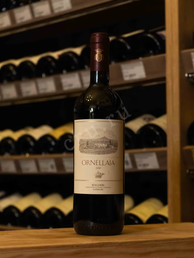 В магазине Крю Профи Ornellaia Bolgheri Superiore in gift box 2018 1.5 л
