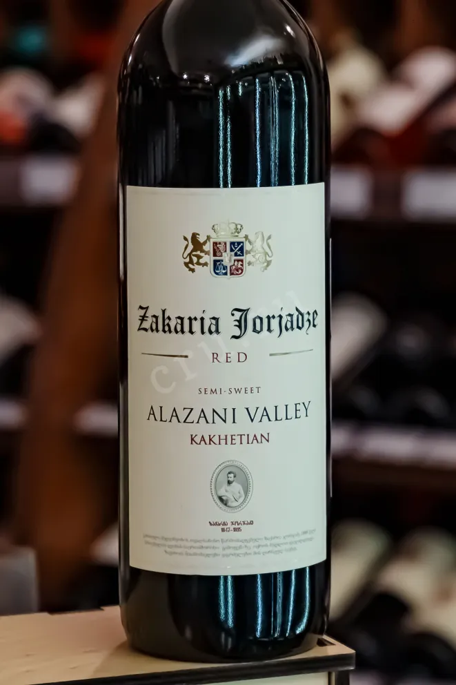 В магазине Крю Профи Zakaria Jorjadze Alazani Valley Red 2023 0.75 л