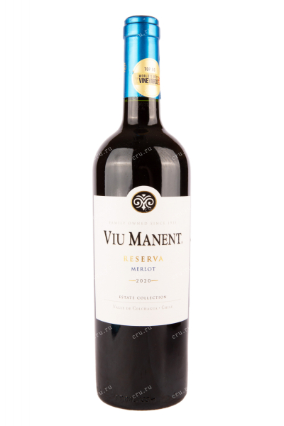Вино Viu Manent Estate Collection Reserva Merlot 2021 0.75 л