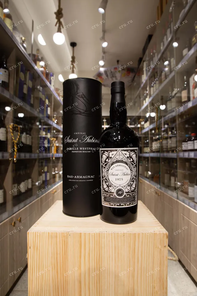 В магазине Крю Профи Saint Aubin Bas-Armagnac in tube 1975 0.7 л