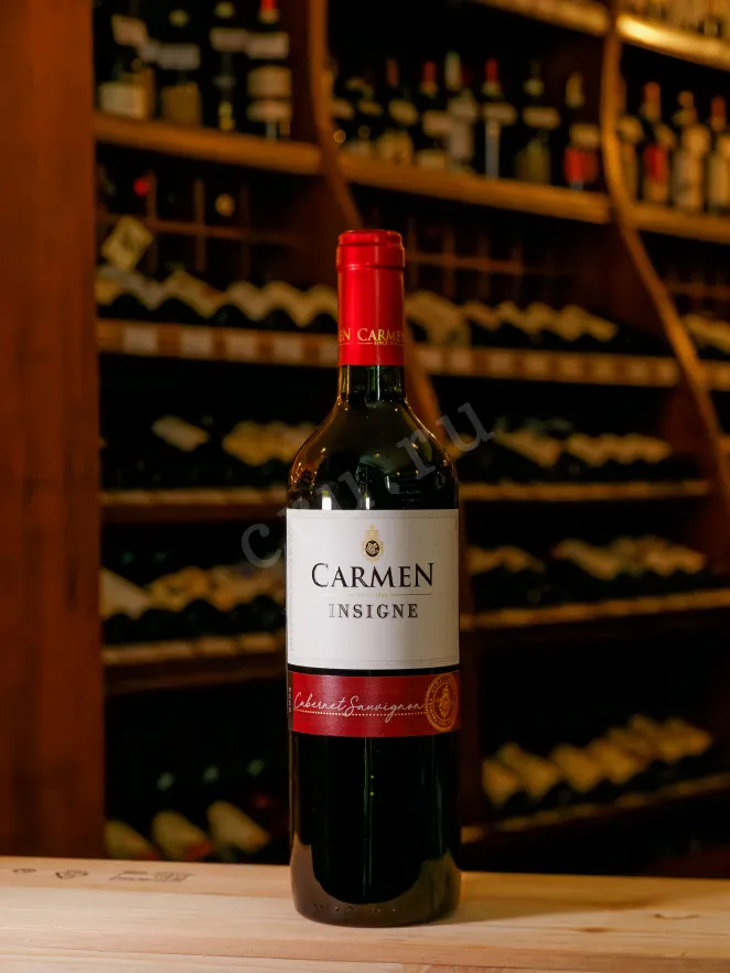 В магазине Крю Профи Carmen Insigne Cabernet Sauvignon 2023 0.75 л