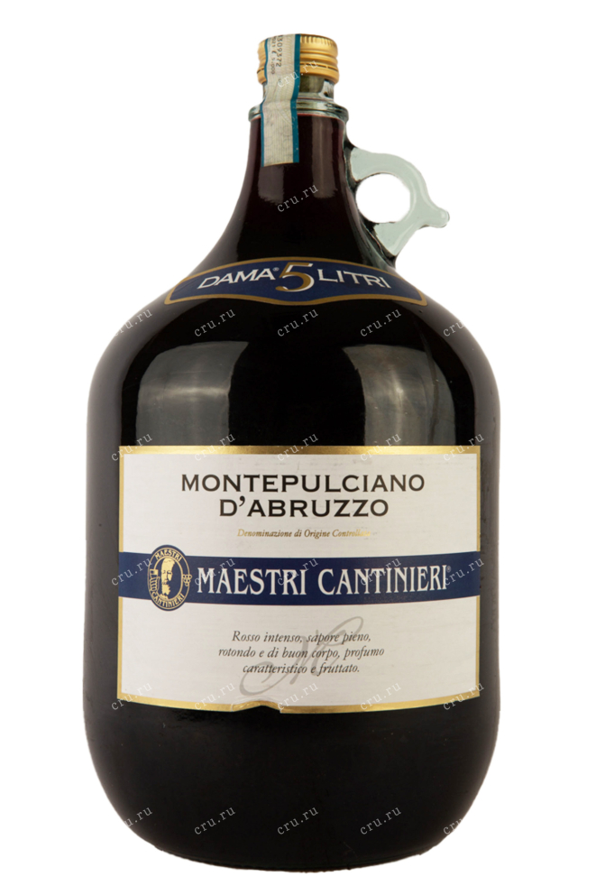 Вино Maestri Cantinieri Montepulciano d'Abruzzo 2021 5 л