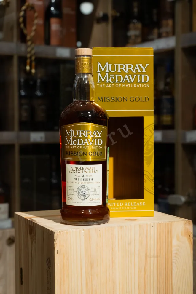 В магазине Крю Профи Murray McDavid Mission Gold Glen Keith 30 Years Old in gift box 0.7 л