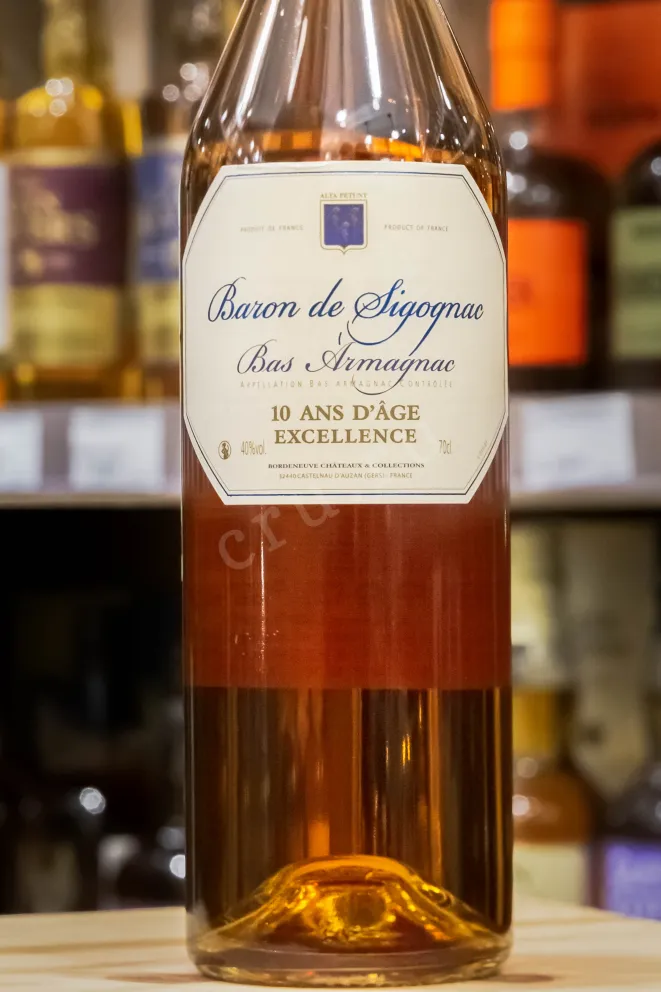 В магазине Крю Профи Baron de Sigognac 10 ans 0.7 л