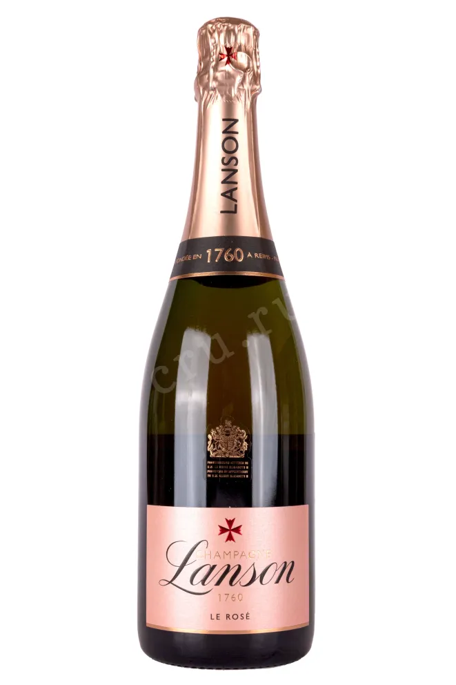 Бутылка Lanson Le Rose Brut in gift box 2018 0.75 л