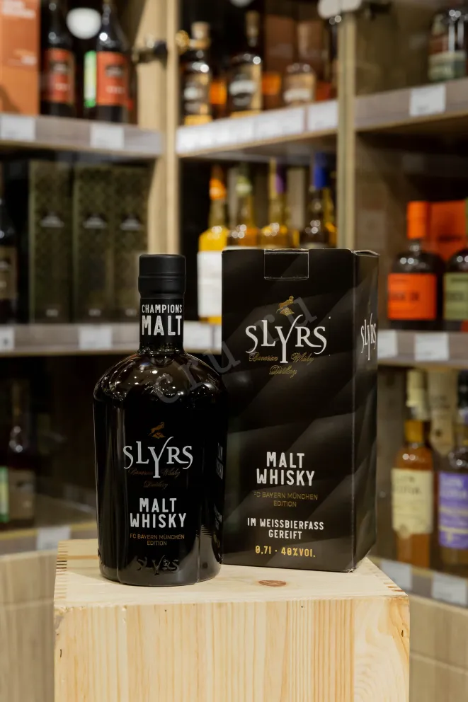 В магазине Крю Профи Slyrs Champions Malt FC Bayern Munich Edition in gift box 0.7 л