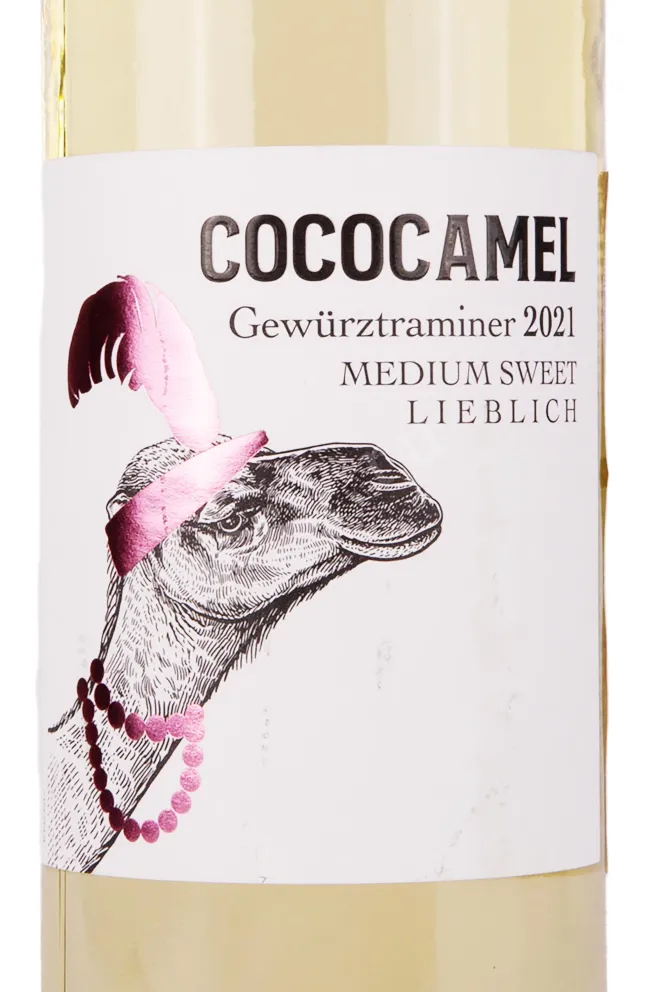 Этикетка Cococamel Gewurztraminer 2021 0.75 л