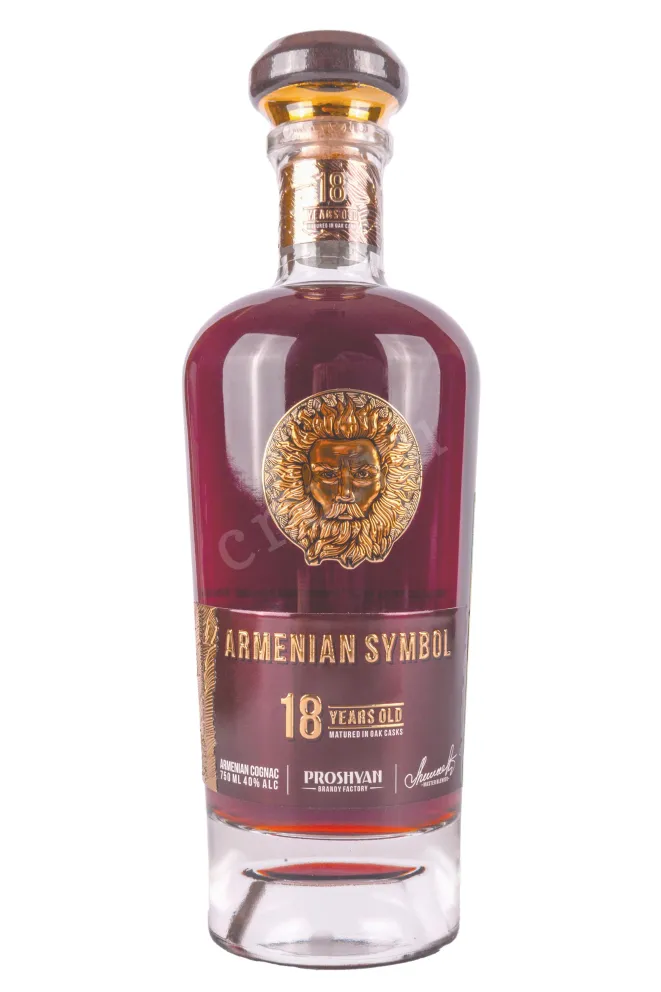 Бутылка Armenian Symbol 18 years gift box 0.75 л