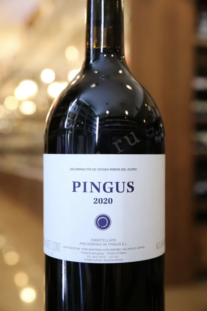 В магазине Крю Профи Pingus Ribera del Duero wooden box 2020 1.5 л
