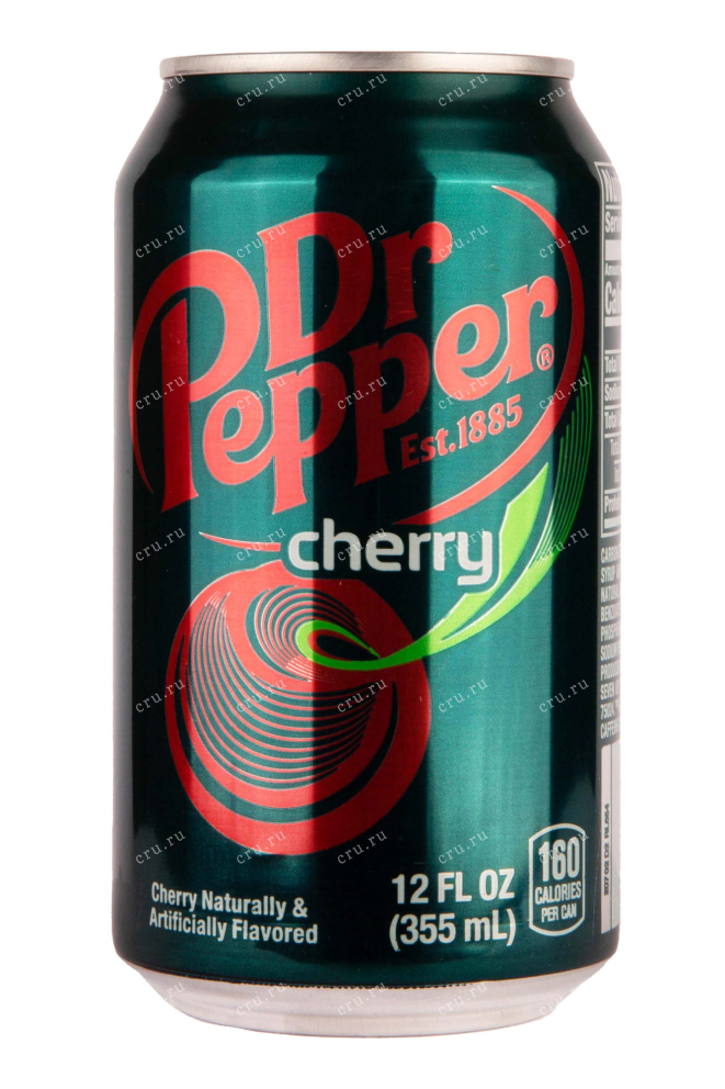 Газированный напиток Dr Pepper Cherry Железная банка 0.355 л