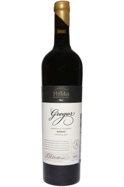 Вино Hobbs Gregor Shiraz 2021 0.75 л