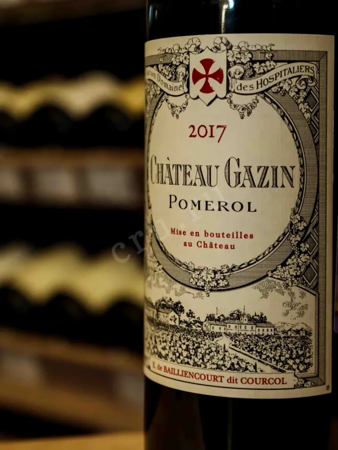 В магазине Крю Профи Chateau Gazin Pomerol AOC 2017 0.75 л