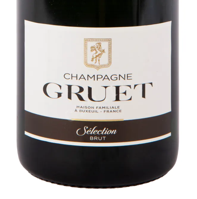 Этикетка игристого вина Грюэ Селексьон Брют 2019 0.75