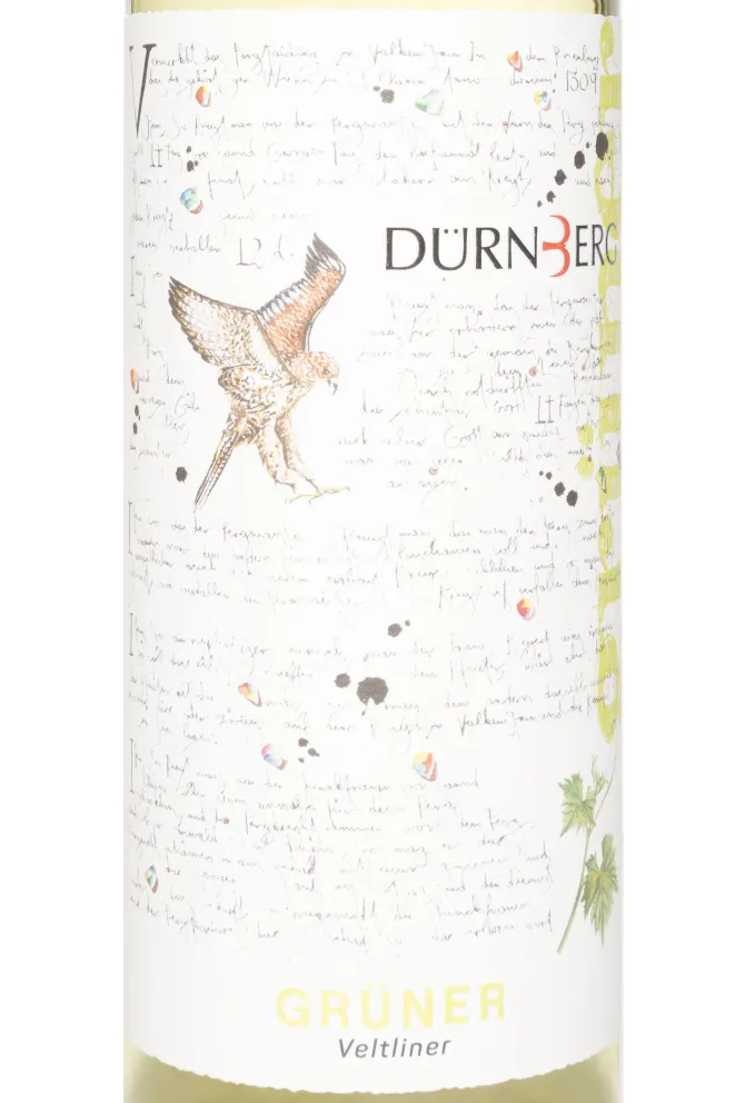 Этикетка Durnberg Gruner Veltliner 2022 0.75 л