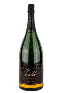 Шампанское Delot Blanc de Noirs Grand Reserve Brut  1.5 л