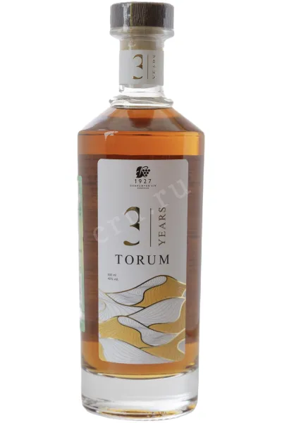Коньяк Торум трехлетний 2018 0.5 л