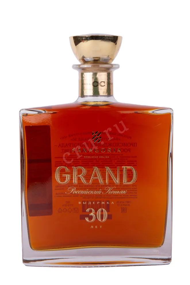 Бутылка Fanagoria Grand 30 Years Old gift box 1987 0.7 л