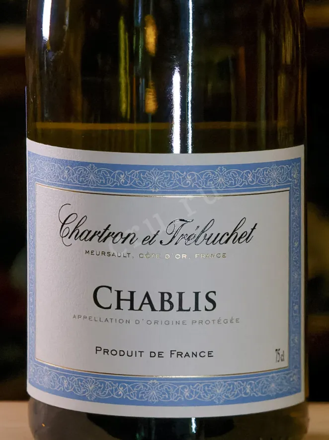 В магазине Крю Профи Chartron et Trebuchet Chablis AOC 2023 0.75 л