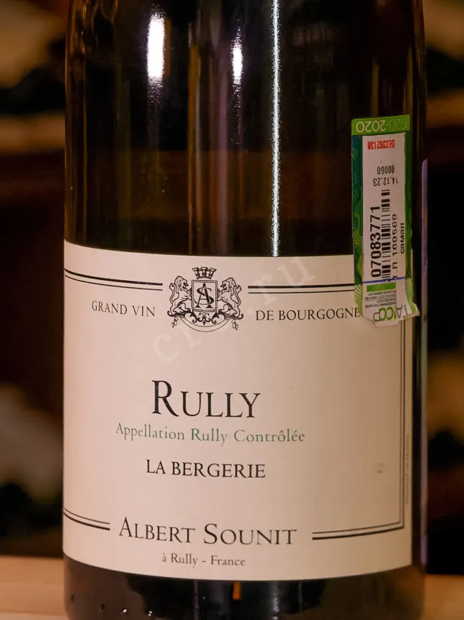 В магазине Крю Профи Albert Sounit Rully La Bergerie 2021 0.75 л