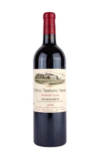 Вино Chateau Troplong Mondot Premier Grand Cru Classe 2005 0.75 л