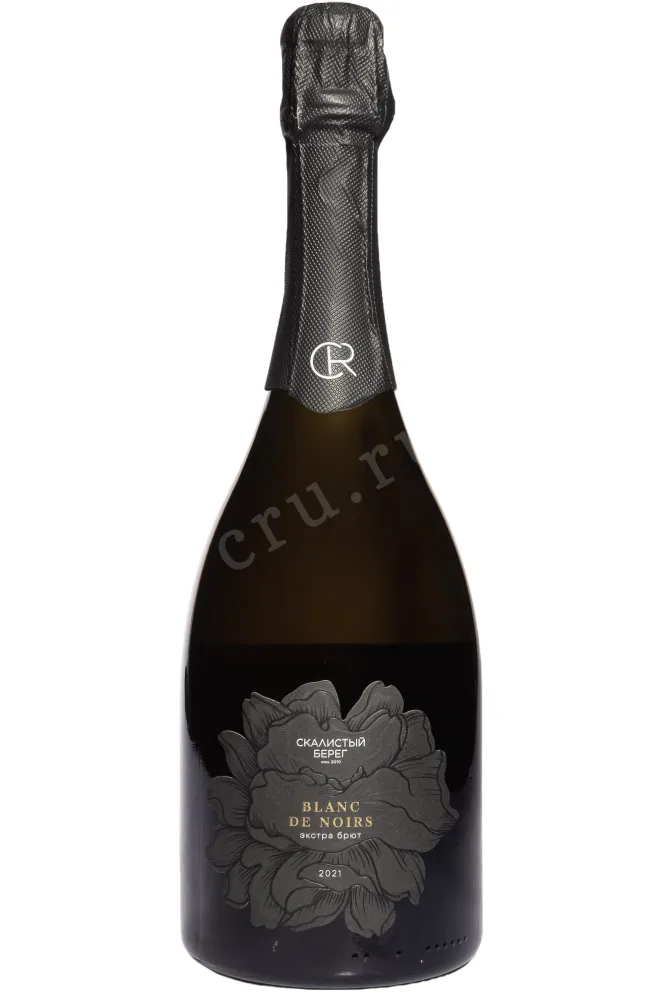 Игристое вино Скалистый берег Блан де Нуар 2021 0.75 л