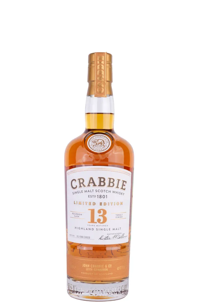 Бутылка Crabbie Tokaji 13 Years Old gift box 0.7 л