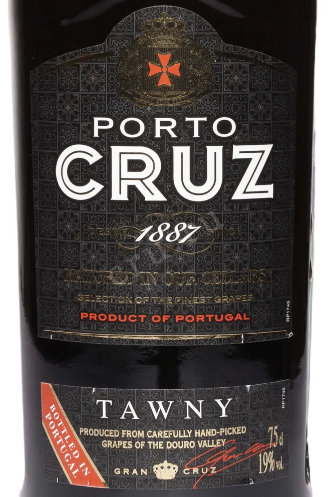 Этикетка Cruz Tawny 2021 0.75 л
