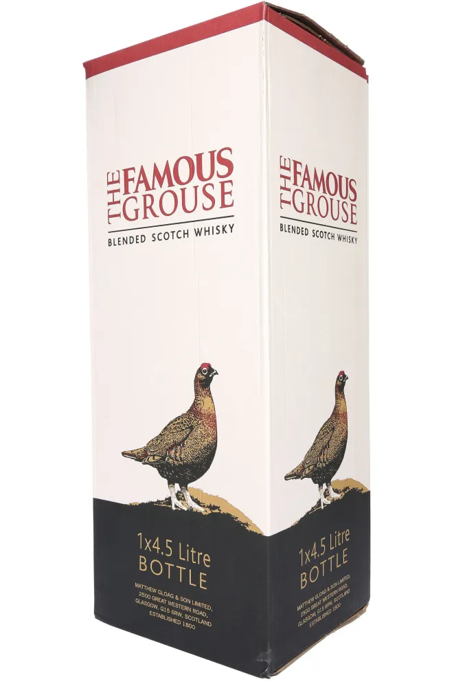 Подарочная коробка Famous Grouse with pouring stand in gift box 4.5 л