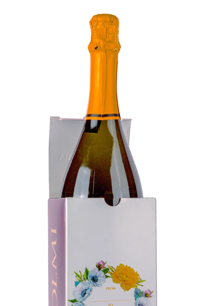 В подарочной коробке Prosecco Villa degli Olmi Spumante Extra Dry gift box 2023 0.75 л