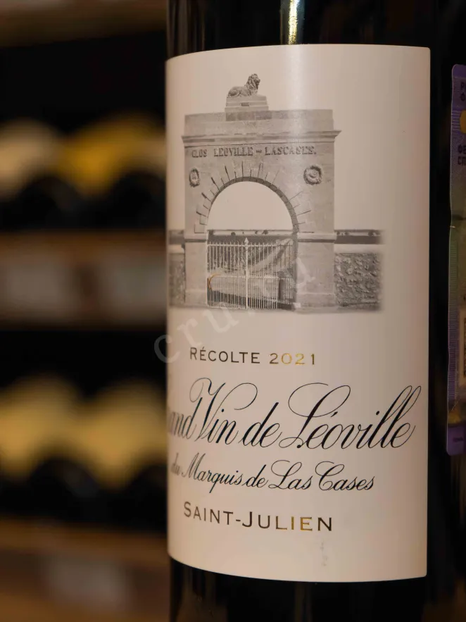 В магазине Крю Профи Grand Vin de Leoville du Marquis de Las Cases Saint-Julien 2021 0.75 л