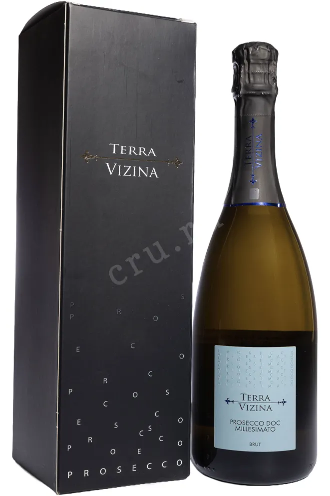 Игристое вино Prosecco Millesimato Terra Vizina in gift box 2024 0.75 л