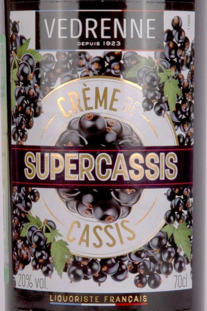 Этикетка Vedrenne Supercassis 0.7 л