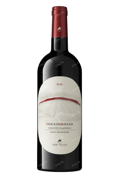 Вино San Felice Poggio Rosso Chianti Classico 2013 0.75 л