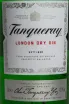 Этикетка Tanqueray London Dry 0.7 л