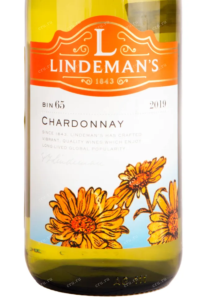 Вино Lindeman's Bin 65 Chardonnay 2019 0.75 л