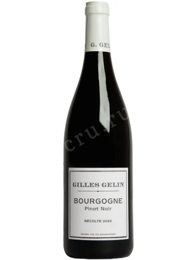 Вино Gilles Gelin Bourgogne Pinot Noir 2022 0.75 л