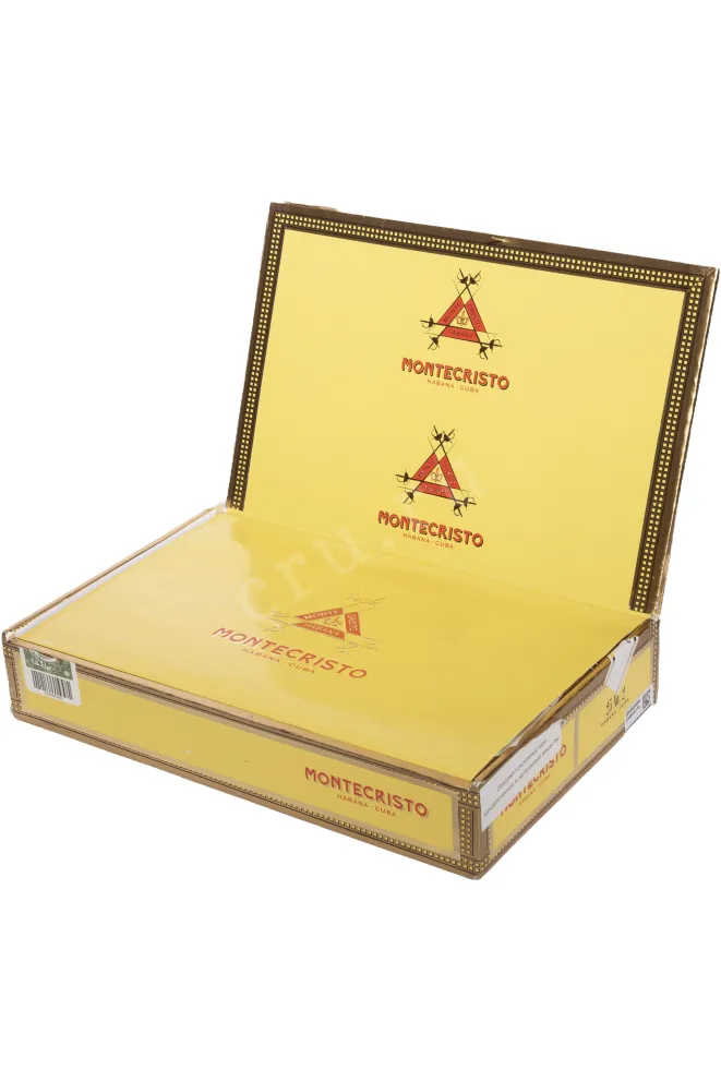 Коробка сигар Сигары Монтекристо №2 C/L *25 Куба (скидки нет)