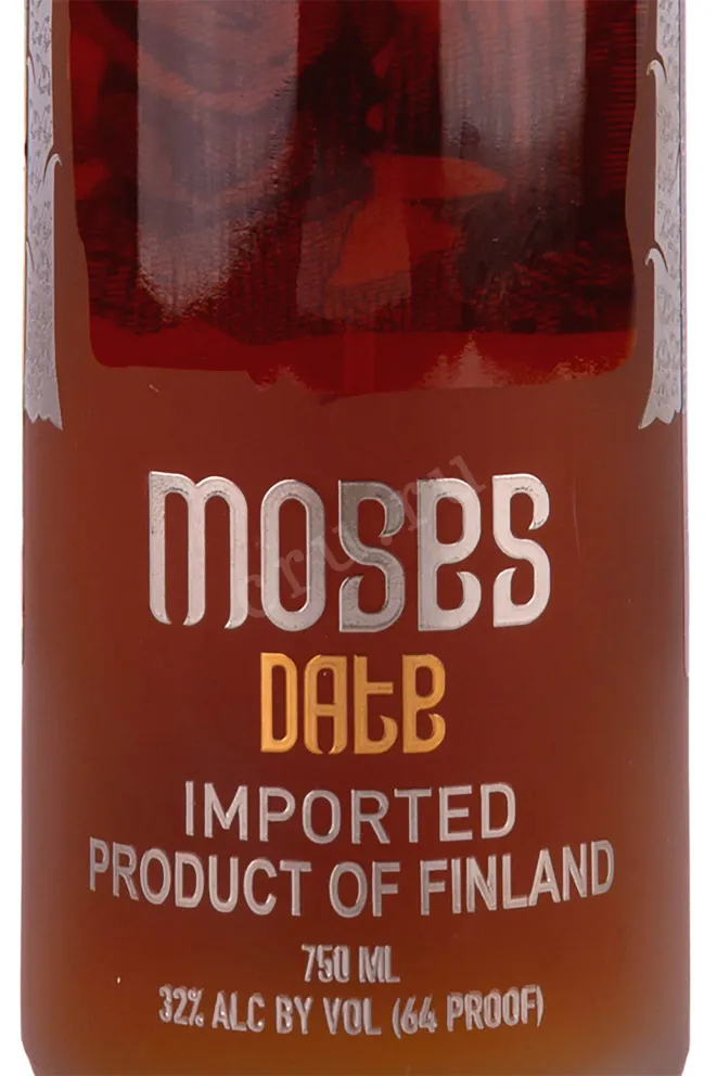 Этикетка Moses Date 0.75 л