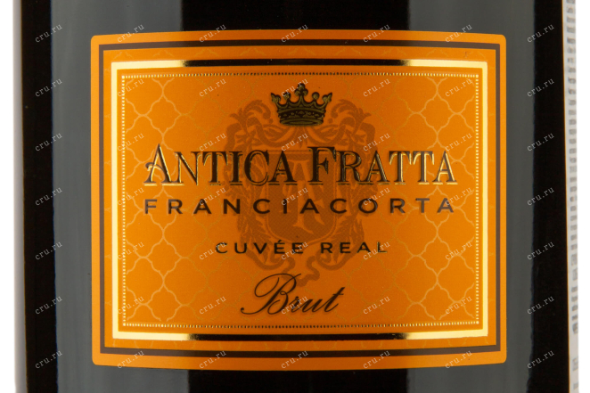 Этикетка Antica Fratta Franciacorta Cuvee Real 0.75 л