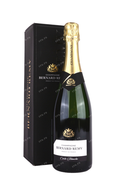 Шампанское Bernard Remy Carte Blanche Brut gift box 2018 0.75 л